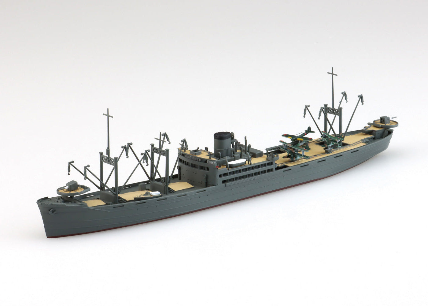 ビンテージ戦艦 KAWIKAWA MARU 1951 Aoshima 1/700 Waterline #561 Japanese Navy Seaplane Tender