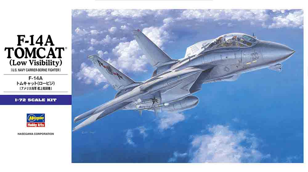 Hasegawa 1/72 F-14A Tomcat (Low Visibility)