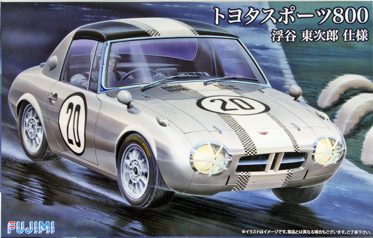 Fujimi 1/24 Toyota Sports S800 Tojiro Ukiya Edition