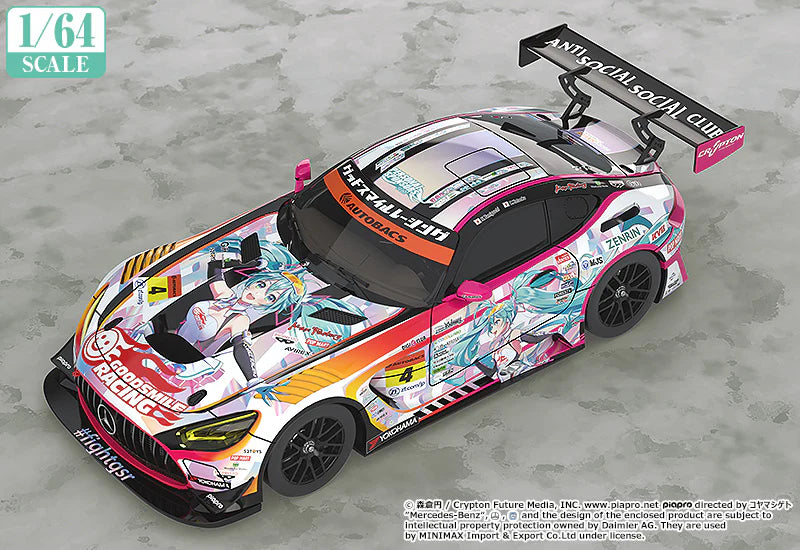 Hatsune Miku GT Project 1/64 Scale Good Smile Hatsune Miku AMG 2021 SUPER GT Round 5 Ver.