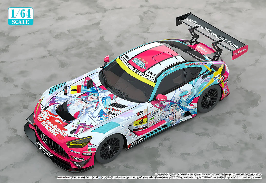 Hatsune Miku GT Project 1/64 Good Smile Hatsune Miku AMG 2024 Season Opening Ver.