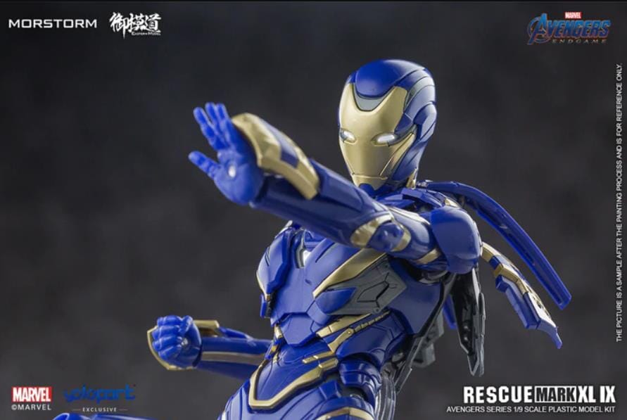 Avengers Endgame Rescue Mark 49 Normal (Standard Ver.) 1/9 Scale Model Kit