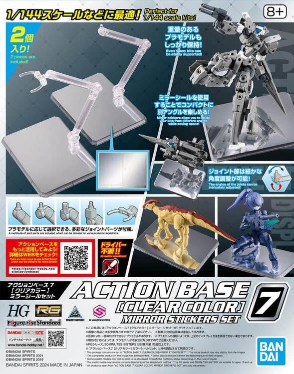 Clear Action Base 7 1/144 (Mirror Seal Set)