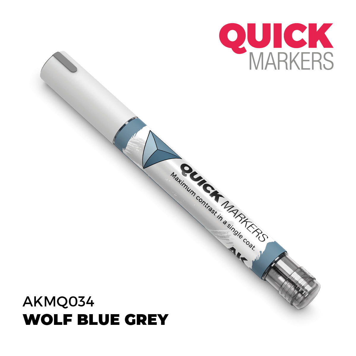 AK Interactive Wolf Blue Grey - Quick Marker