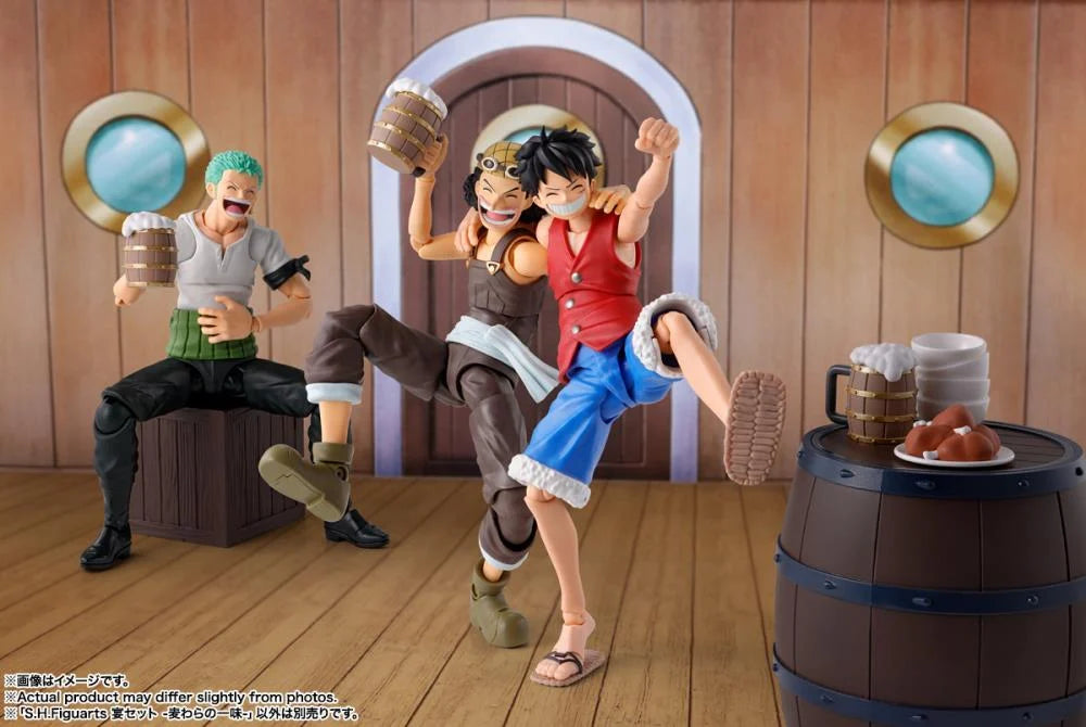 One Piece S.H.Figuarts Party Set (The Straw Hat Crew) Optional Parts Set