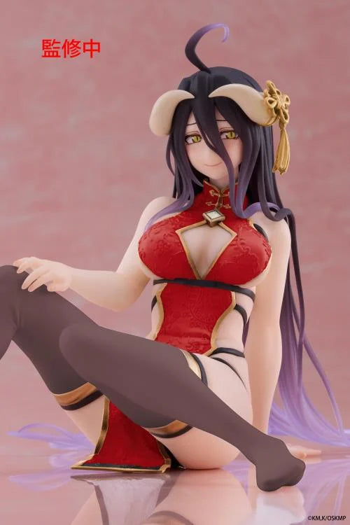 Overlord Desktop Cute Albedo (Chinese Dress Renewal Ver.) Figure
