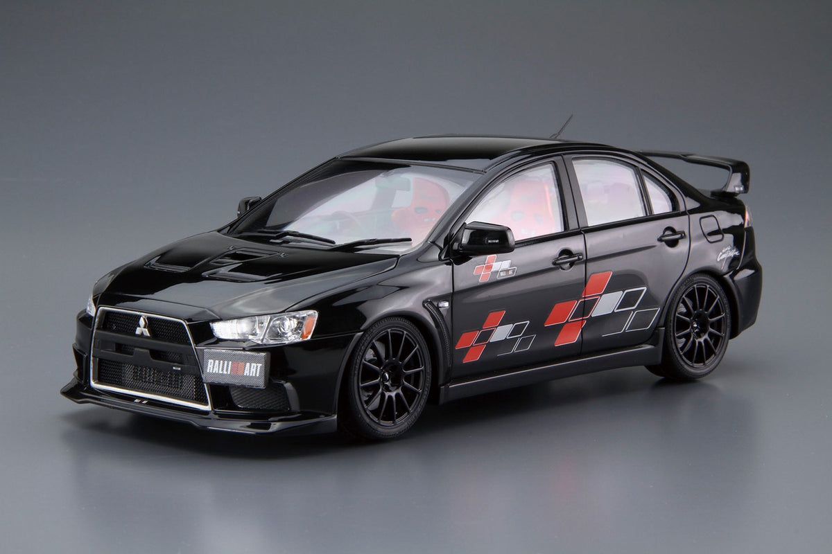 Aoshima 1/24 Tuned Car #52, Ralliart CZ4A Lancer Evolution X '07 (Mitsubishi)