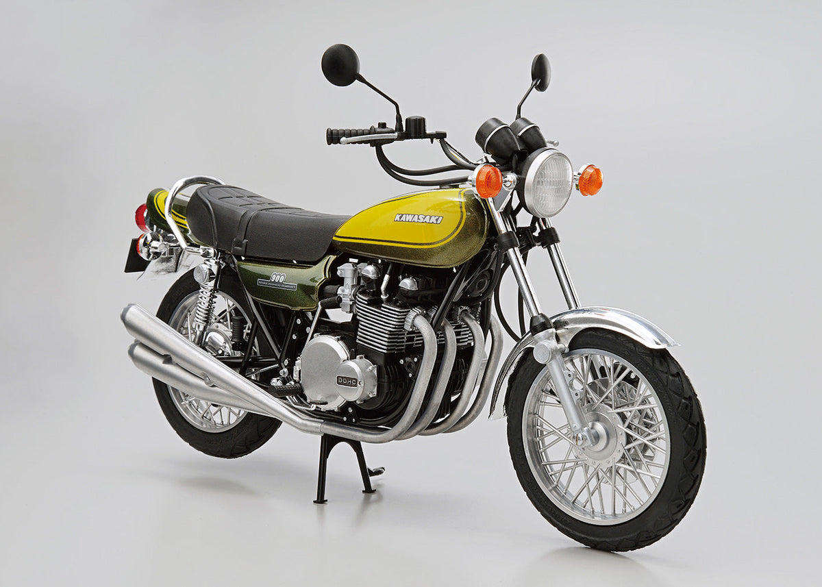 Aoshima 1/12 THE☆BIKE #47 Kawasaki Z1 900 Super4 '73 With Custom Parts