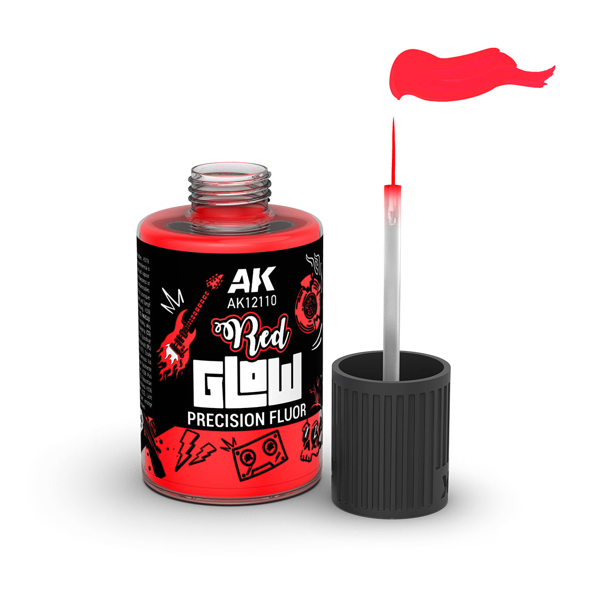 AK Interactive Red Glow Precision Fluor 30ml