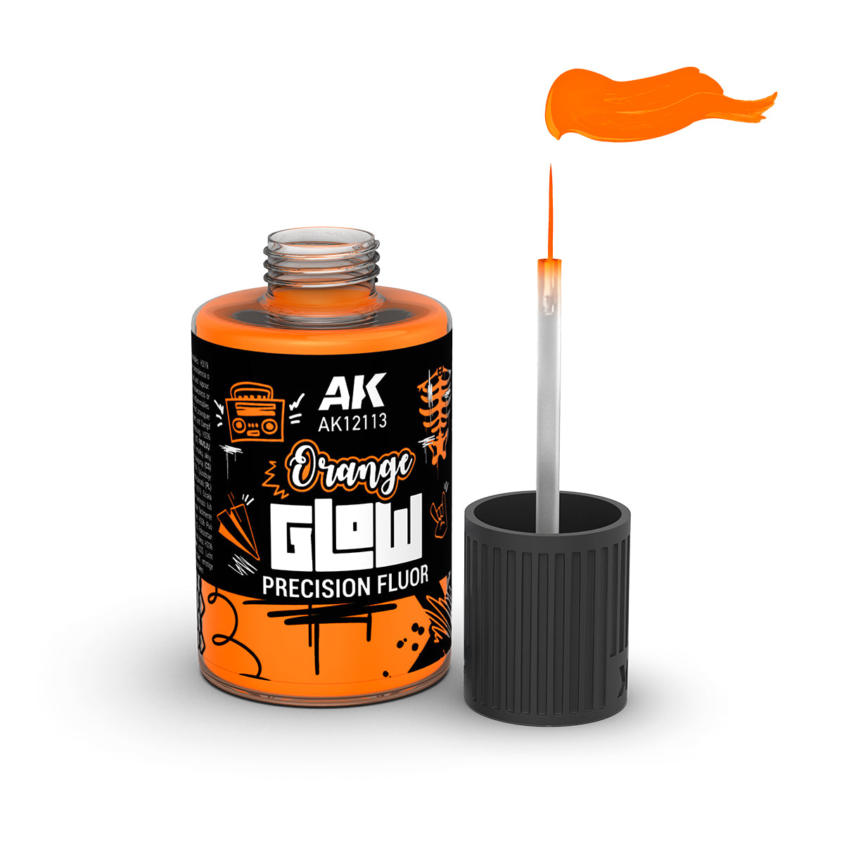 AK Interactive Orange Glow Precision Fluor 30ml