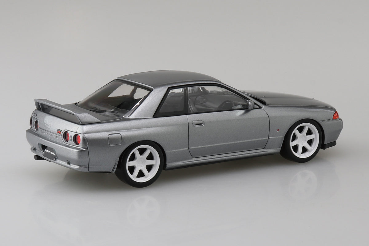 Aoshima 1/32 SNAP KIT #14CU-SS Nissan R32 Skyline GT-R Custom Wheel (Spark Silver)