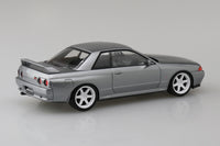 Aoshima 1/32 SNAP KIT #14CU-SS Nissan R32 Skyline GT-R Custom Wheel (Spark Silver)