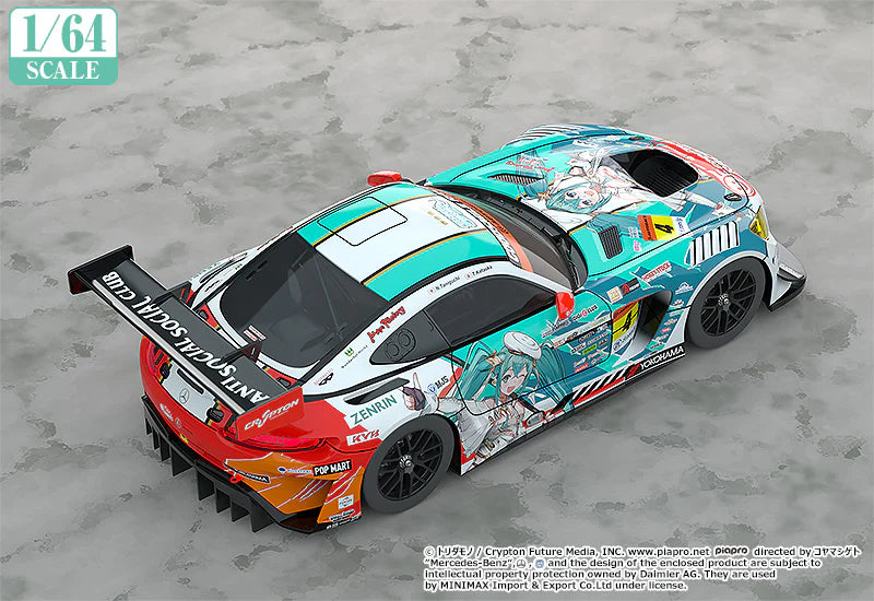Hatsune Miku GT Project 1/64 Good Smile Hatsune Miku AMG 2023 Season Opening Ver.