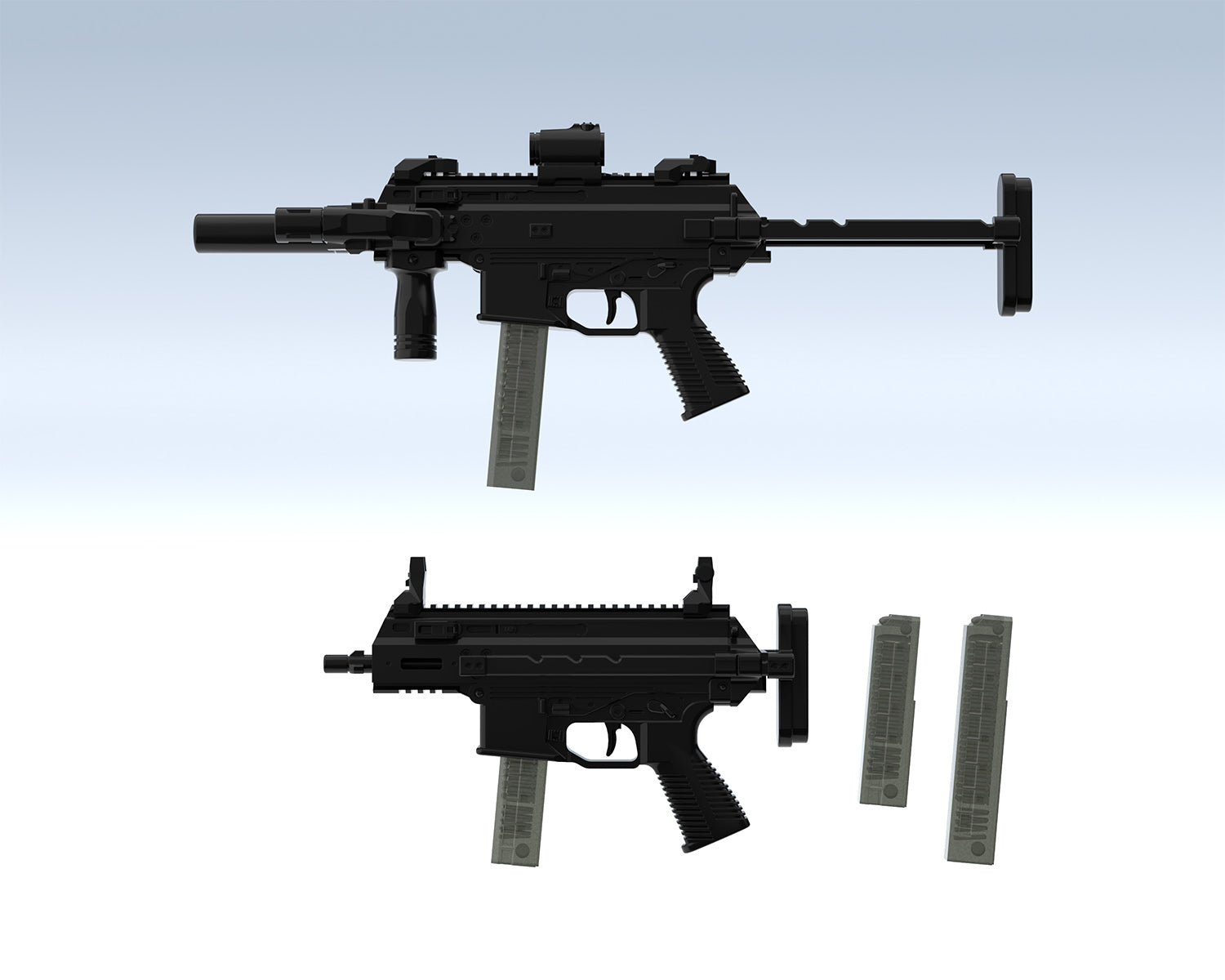Little Armory LA068 APC9K Type 1/12 Scale Accessory Set