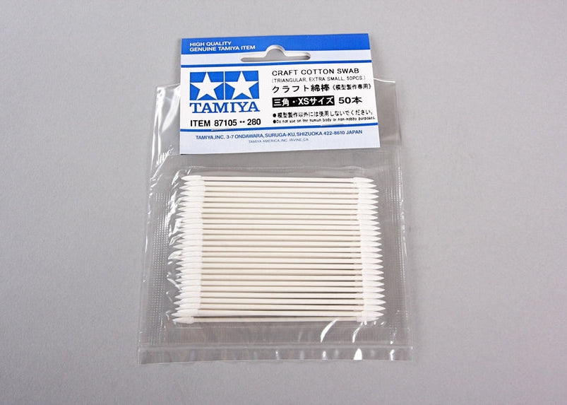 Tamiya 87105 Cotton Swab Tria/Ex Small 50pc