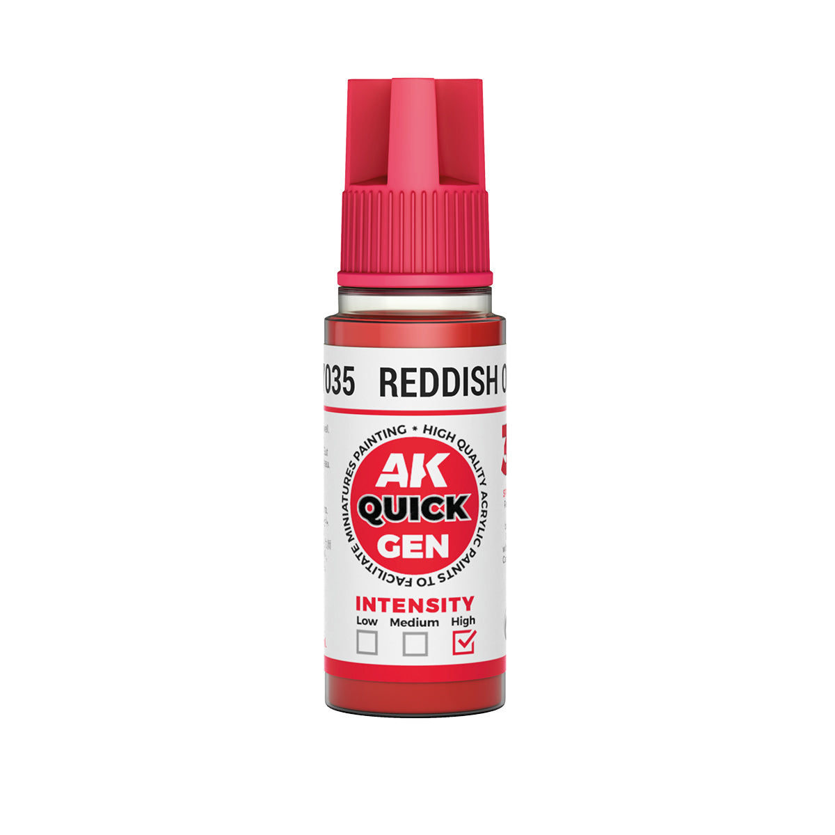 AK Interactive Quick Gen - Reddish Orange 18 ml