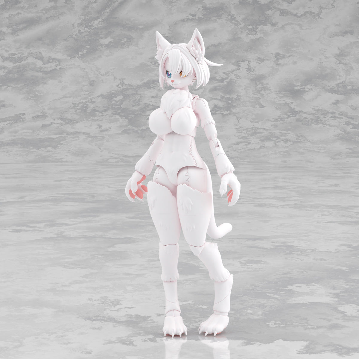 Aoshima Kemopla #KO-05RKM Body Parts Set 01 [Khao Manee Color]