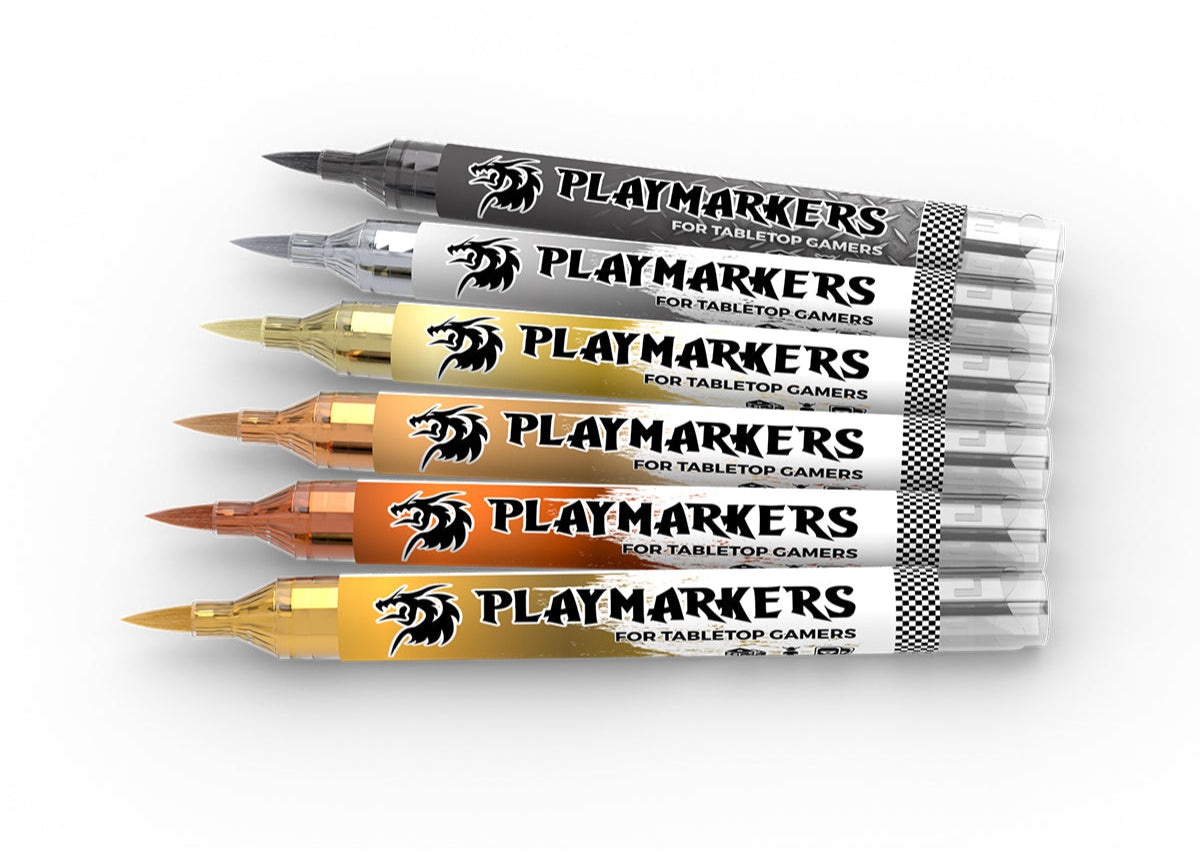 AK Interactive Playmarkers Set - Full Metal (6 Ref.)