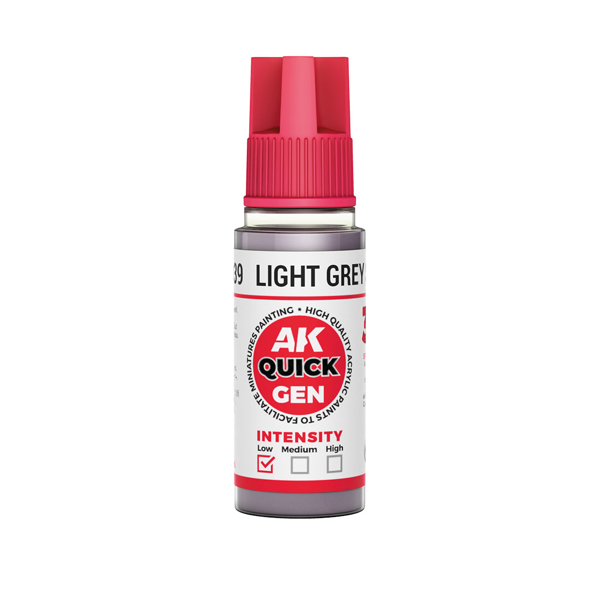 AK Interactive Quick Gen - Light Grey Shadow 18 ml