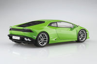 Aoshima 1/24 Pre-Painted '14 Lamborghini Huracan No.4-A Green