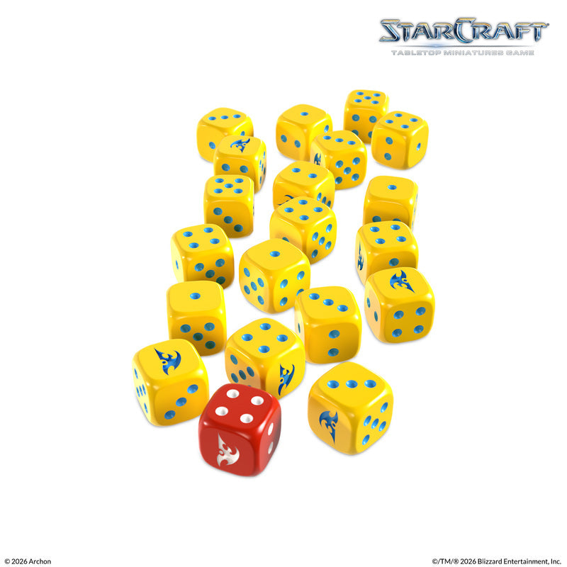 Archon Studio StarCraft: Protoss Custom Dice Set