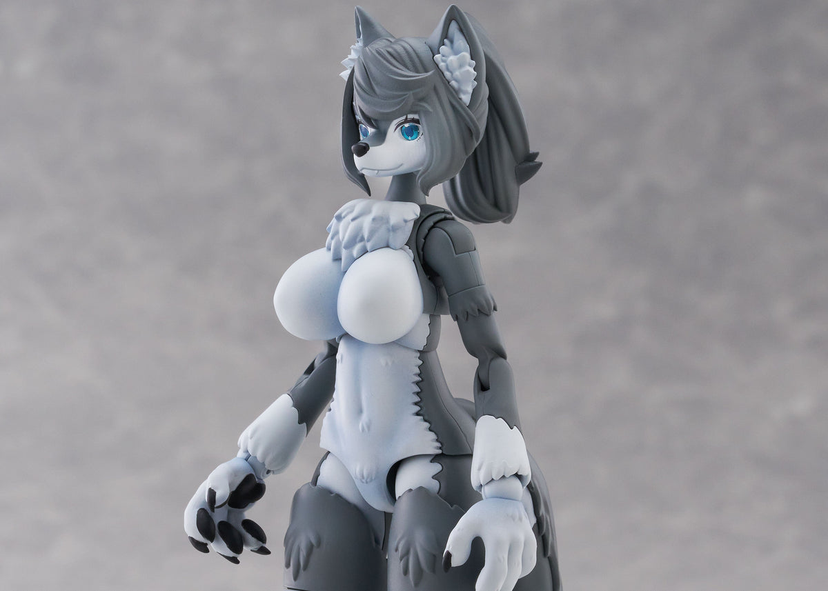 Aoshima KEMOPLA #KP-03R Gray Wolf
