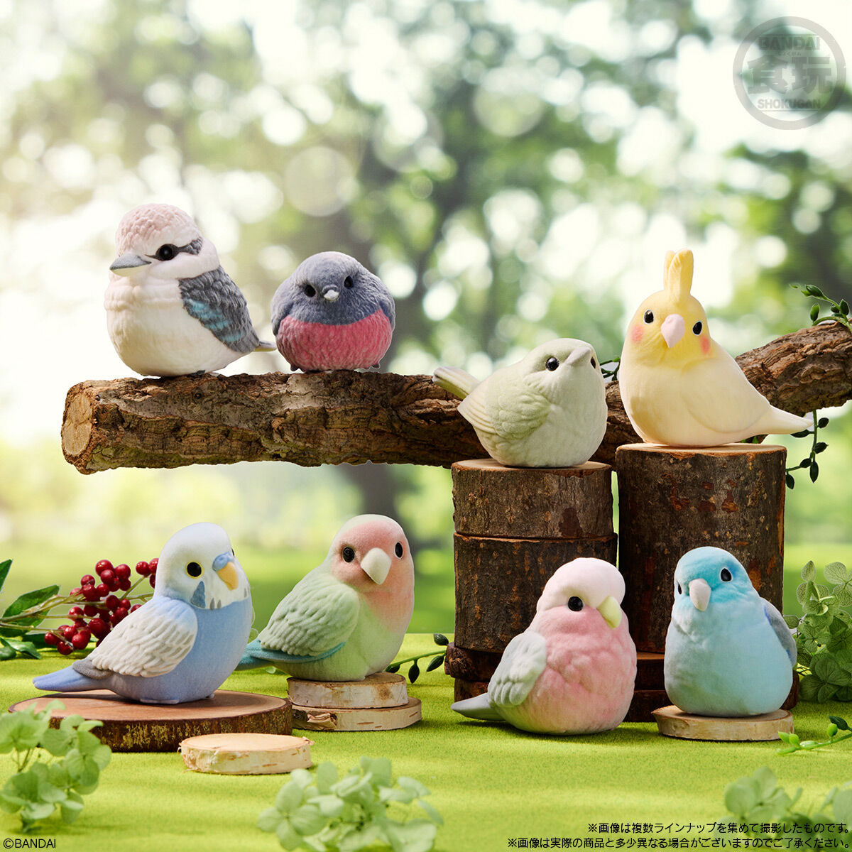 Flocked Tenori Friends 3 Box of 12 Random Figures