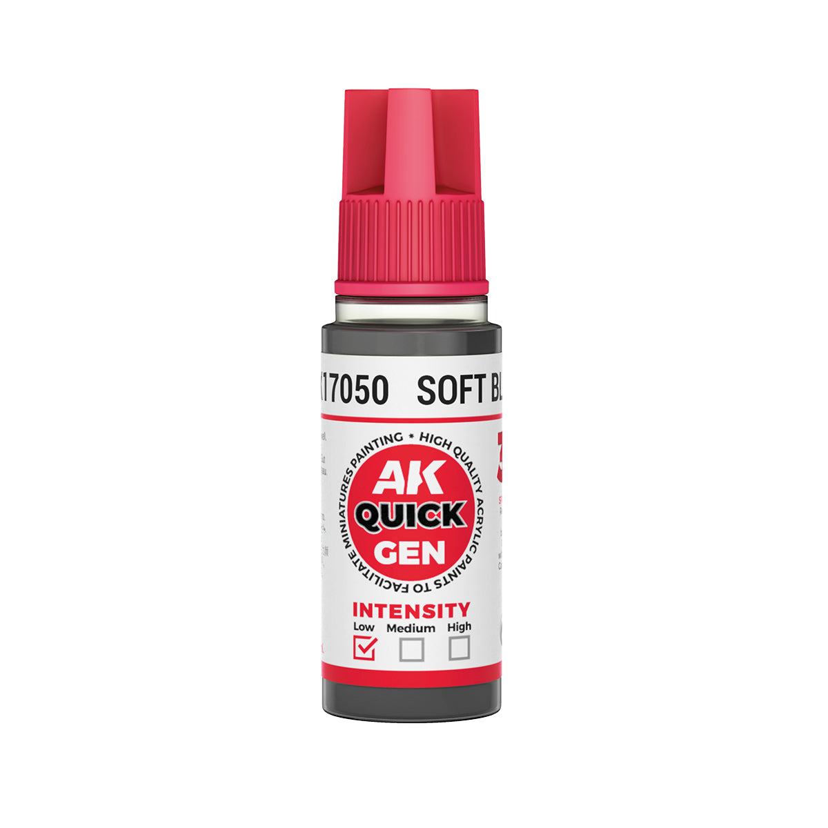 AK Interactive Quick Gen - Soft Black 18 ml