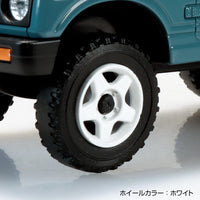 Aoshima 1/32 SNAP KIT #18CU-BG Suzuki JA11 Jimny Custom Wheel (Blue Gray)