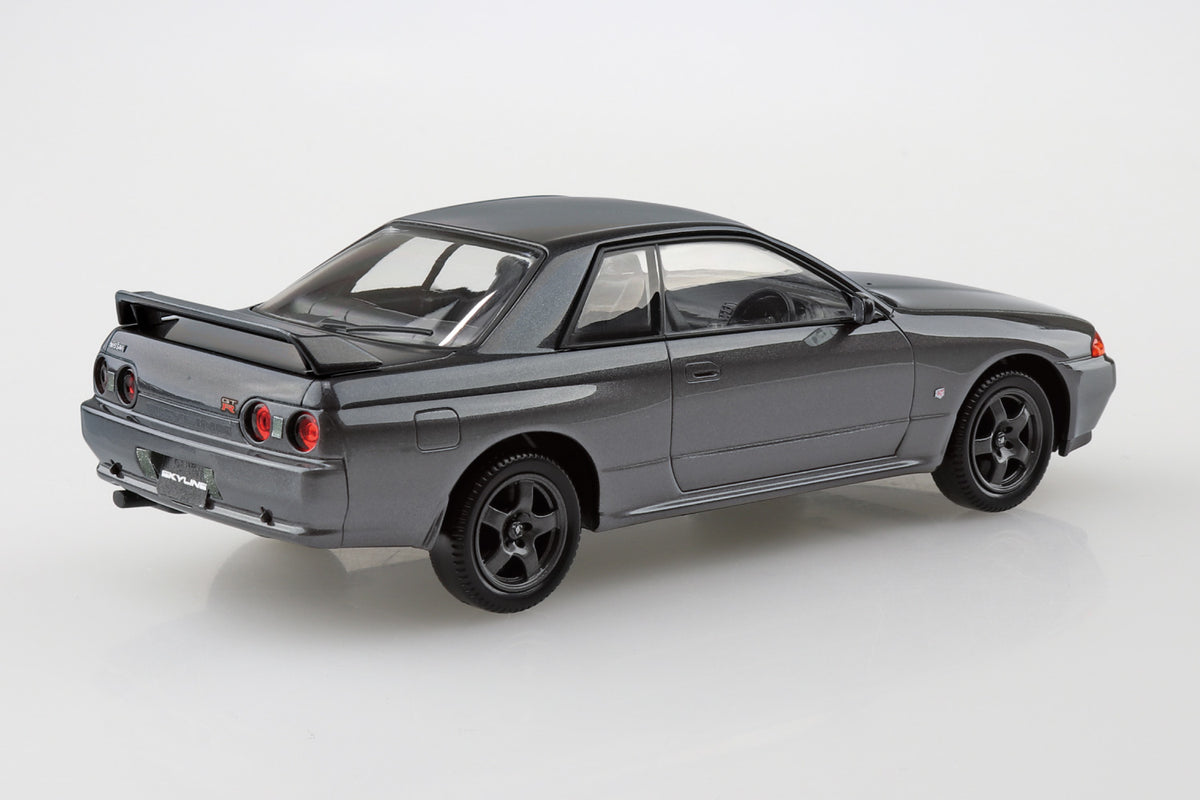 Aoshima 1/32 Snap Kit #14-GG Nissan R32 Skyline GT-R(Gunmetallic Gray)