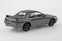 Aoshima 1/32 Snap Kit #14-GG Nissan R32 Skyline GT-R(Gunmetallic Gray)