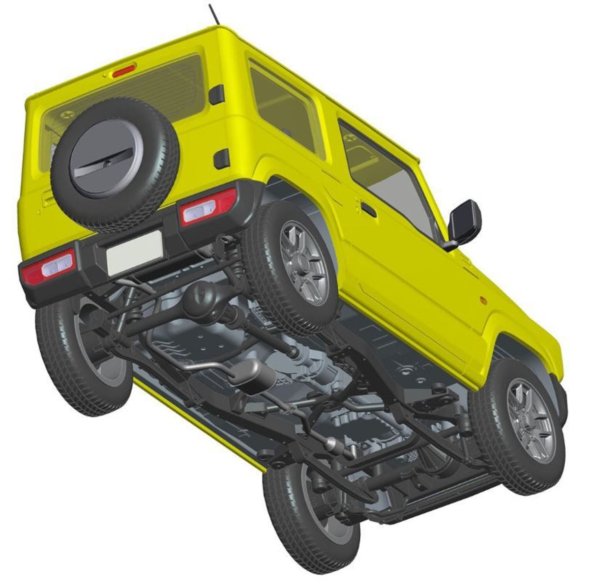 Fujimi 1/24 Suzuki Jimny JB64 (XC/Kinetic Yellow)