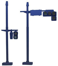 Fujimi 1/24 The Signal Set Special Edition (Vehicle Signal / Crosswalk Signal, Blue Color)
