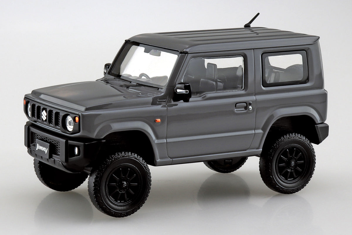 Aoshima 1/32 SNAP KIT #09CU-MG Suzuki JB64 Jimny Custom Wheel (Medium Gray)