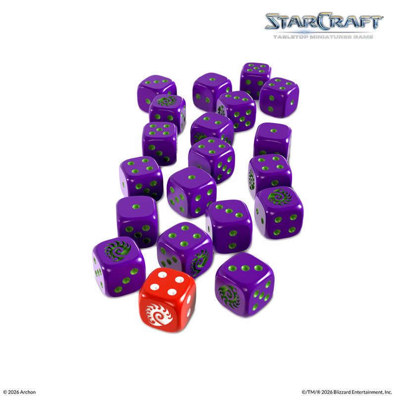 Archon Studio StarCraft: Zerg Custom Dice Set