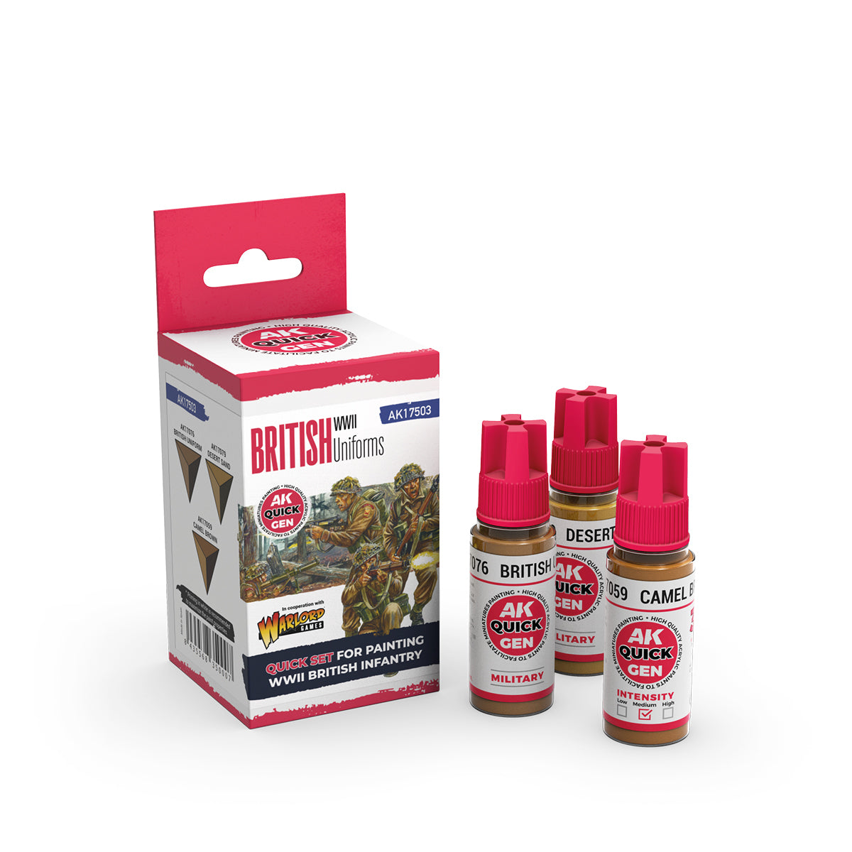 AK Interactive Quick Gen - British Uniforms (Set)