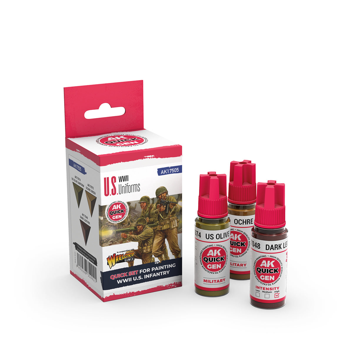 AK Interactive Quick Gen - Us Uniforms (Set)