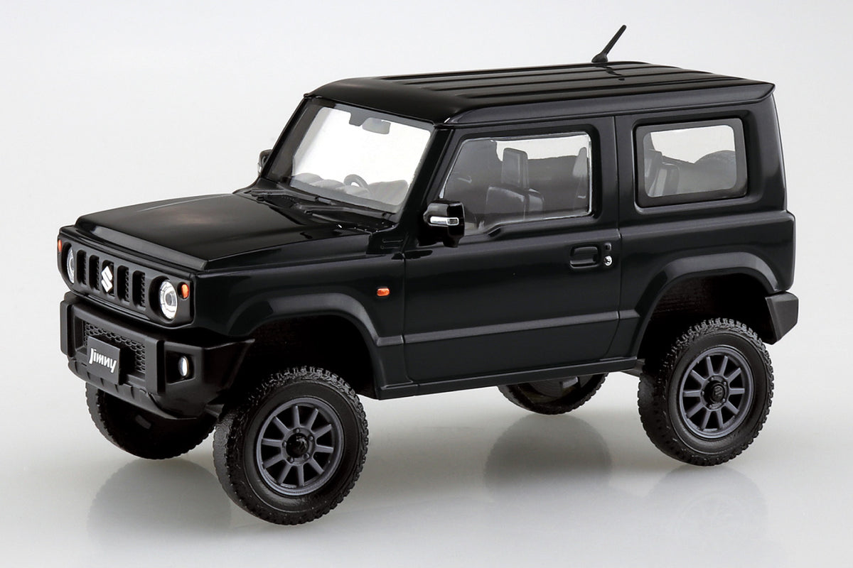 Aoshima 1/32 SNAP KIT #09CU-BB Suzuki JB64 Jimny Custom Wheel (Bluish Black Pearl 3)