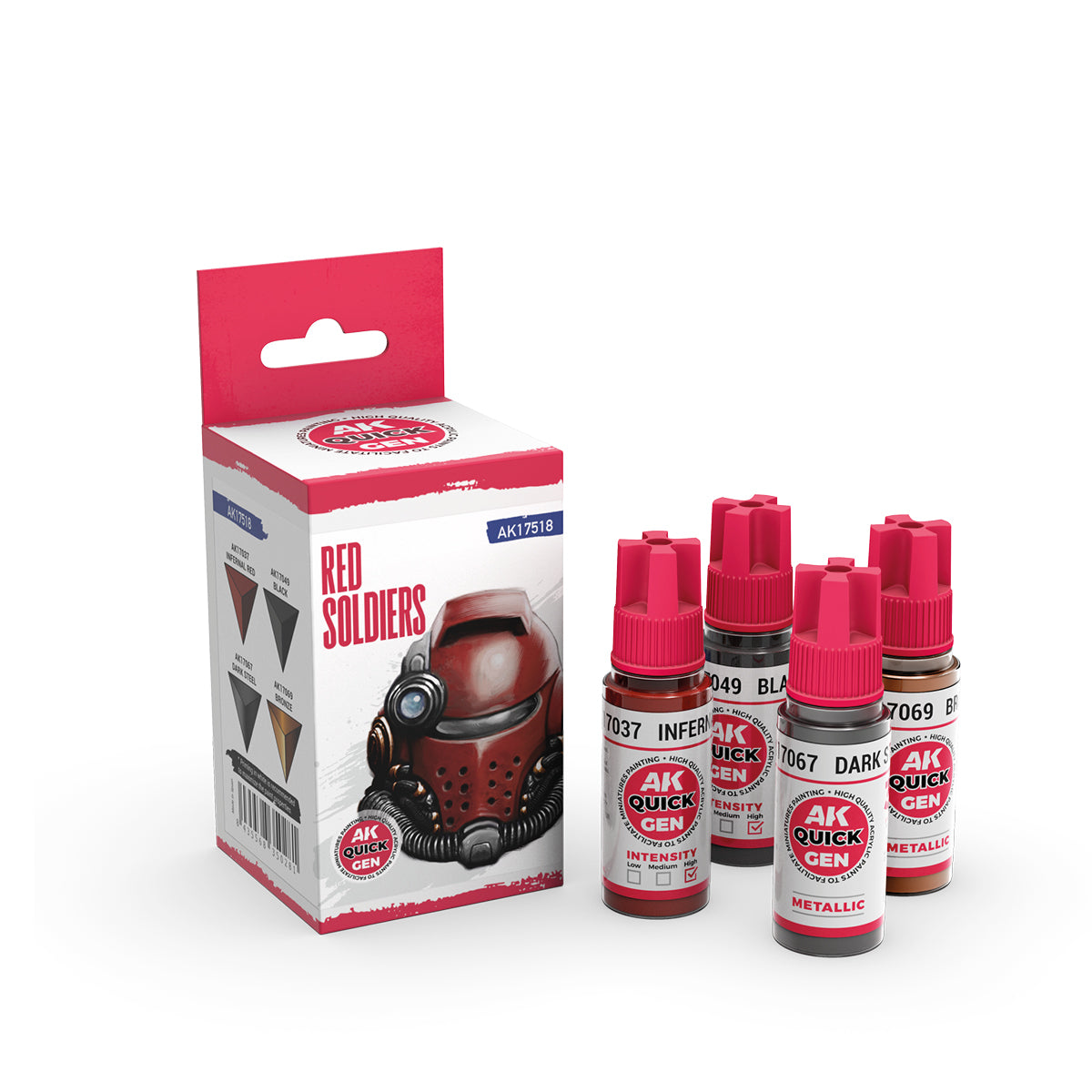 AK Interactive Quick Gen - Red Soldiers (Set)