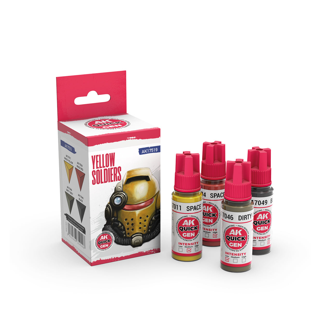 AK Interactive Quick Gen - Yellow Soldiers (Set)
