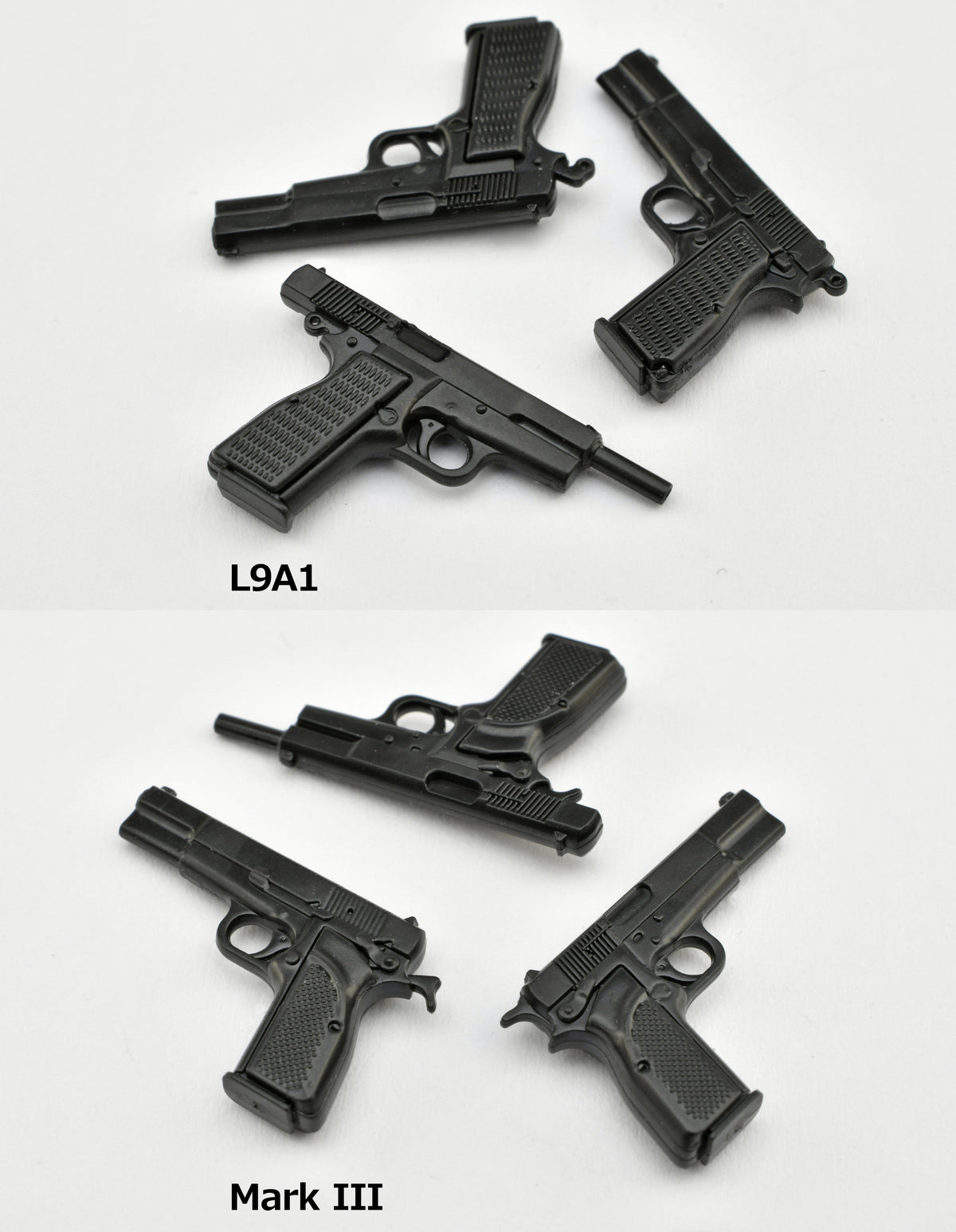 Little Armory LA096 Browning High-Power Type 1/12 Scale Accessory Set