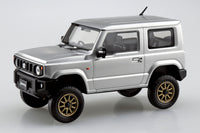 Aoshima 1/32 SNAP KIT #09CU-SS Suzuki JB64 Jimny Custom Wheel (Silky Silver Metallic)