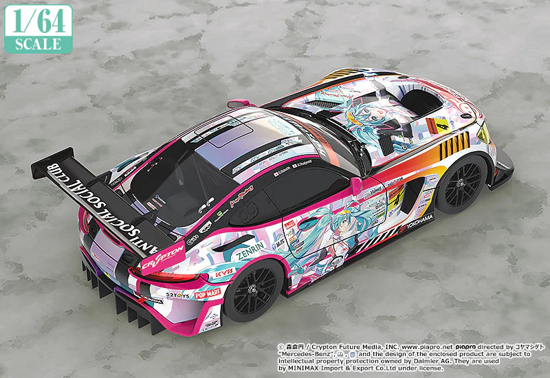 Hatsune Miku GT Project 1/64 Scale Good Smile Hatsune Miku AMG 2021 SUPER GT Round 5 Ver.