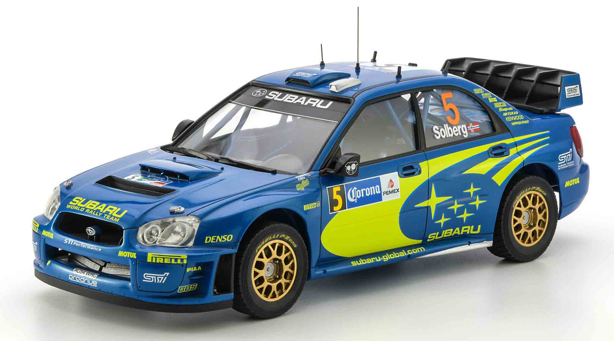 Hasegawa 1/24 Subaru Impreza WRC 2005 "2005 Rally Mexico Winner"