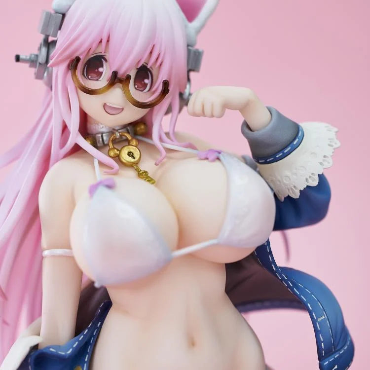 Nitroplus Super Sonico (White Cat Ver.) Figure