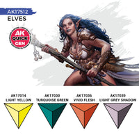 AK Interactive Quick Gen - Elves (Set)
