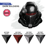AK Interactive Quick Gen - Dark Soldiers (Set)