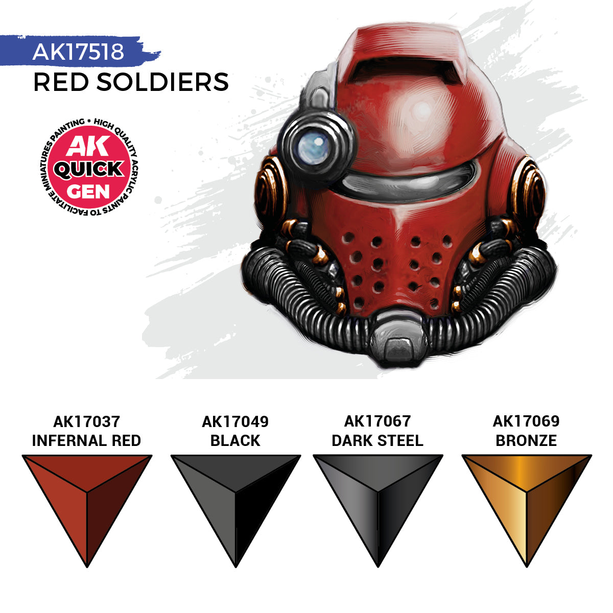 AK Interactive Quick Gen - Red Soldiers (Set)