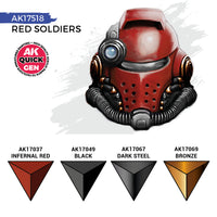 AK Interactive Quick Gen - Red Soldiers (Set)