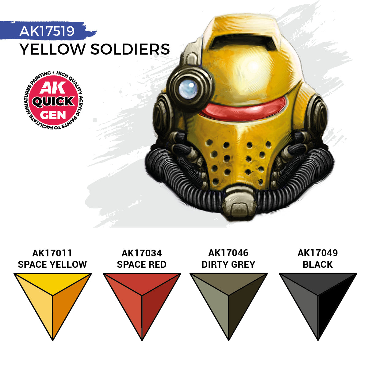 AK Interactive Quick Gen - Yellow Soldiers (Set)